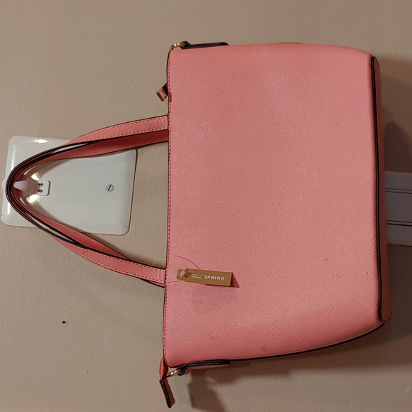 NWT SMALL PEACH TOTE BAG - Picture 2 of 6